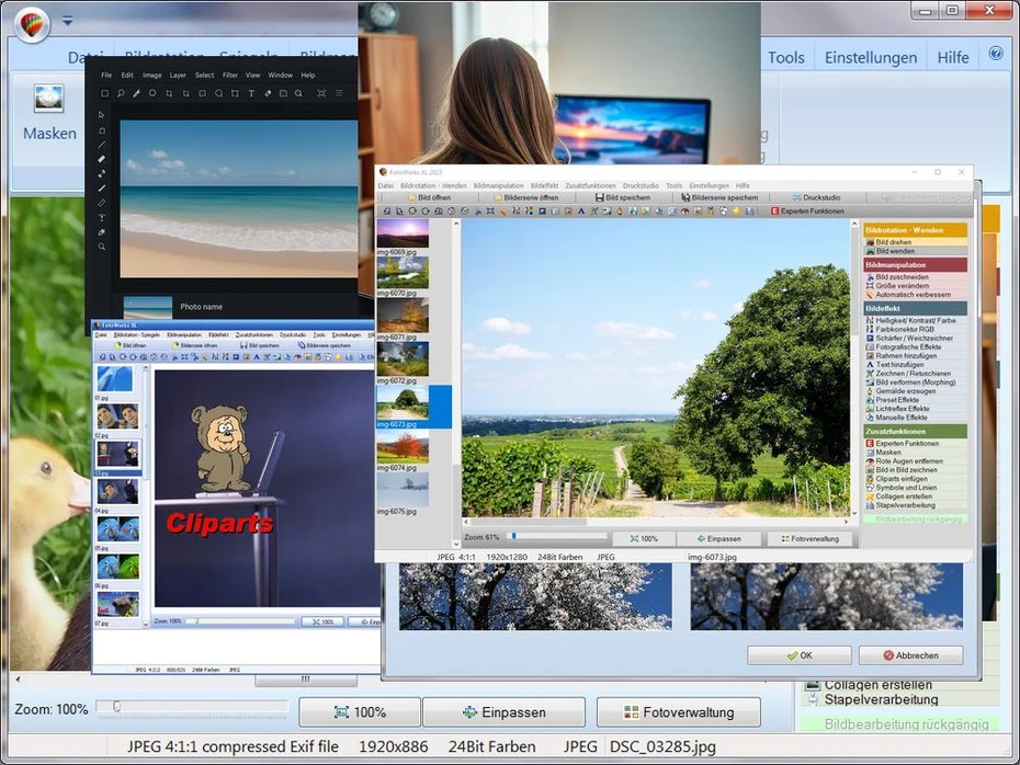 Photo Dimension Editor